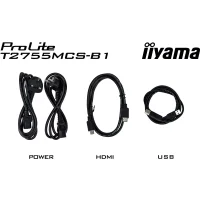 Монитор Iiyama ProLite T2755MSC-B1 фото 9